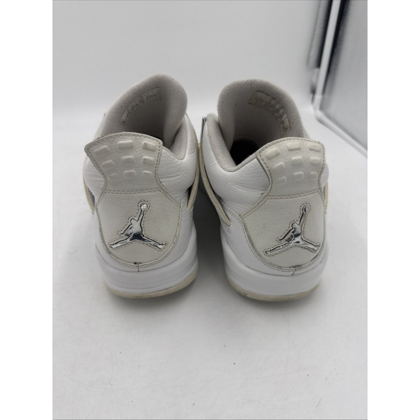 Size 10 - Air Jordan 4 Retro 25th Silver Anniversary