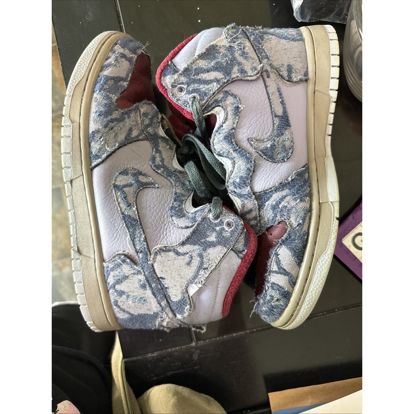Size 10 Nike Dunk High FZ4653-900 Nike ID 1 Of 1