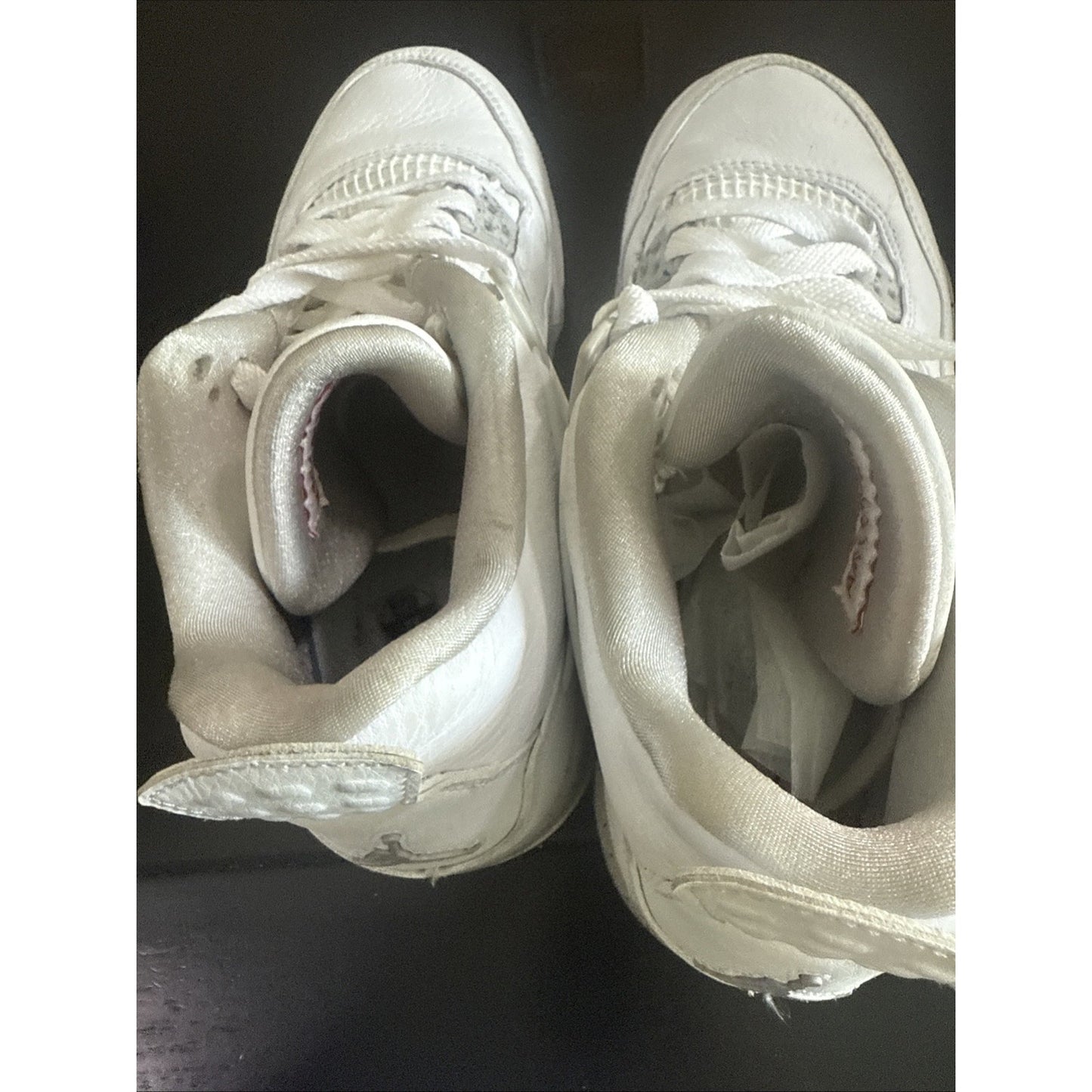 Size 7 (GS) - Jordan 4 Retro Mid White Oreo NBS239
