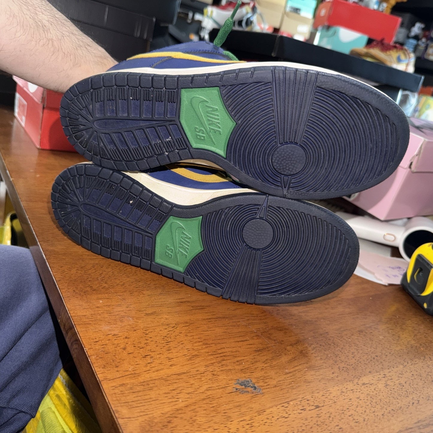 Size 7.5 - Nike Dunk Pro SB Low Royal Blue Midas Gold