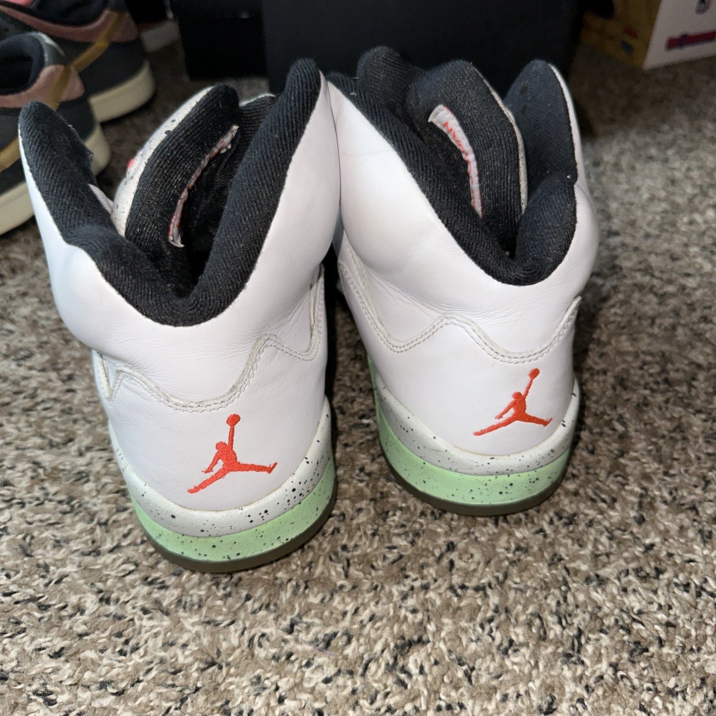 Size 9 - Air Jordan 5 Retro Poison Green
