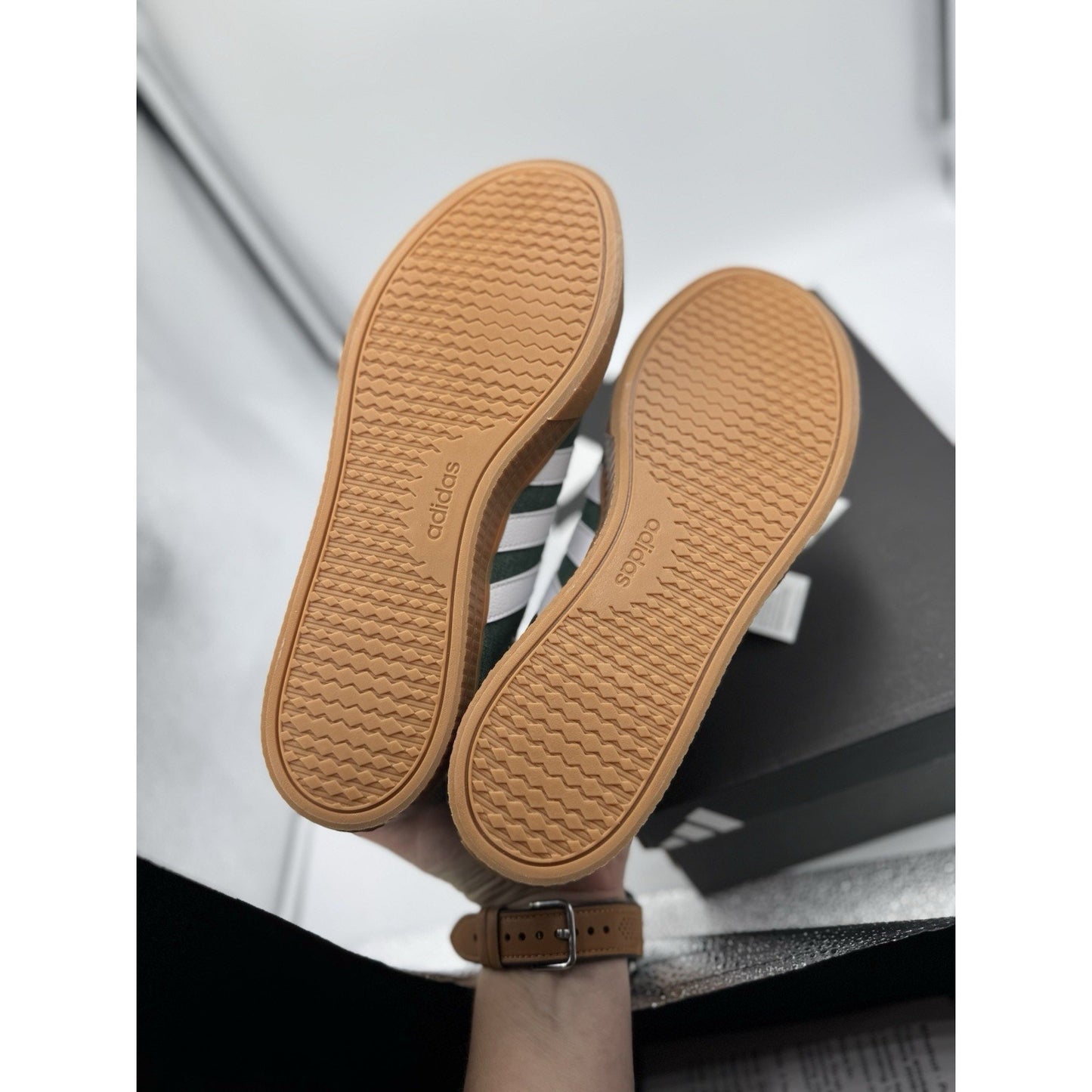 Size 9.5 - adidas Daily 3.0 Collegiate Green Gum