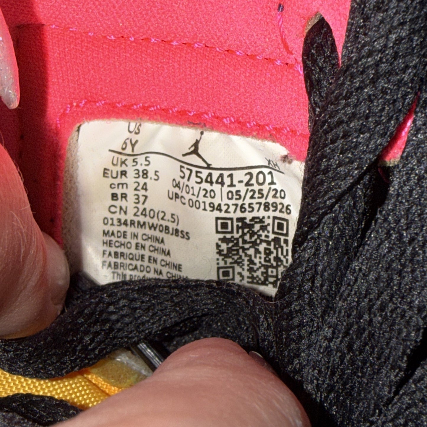 Size 6Y - Jordan 1 Retro High Tokyo Bio Hack