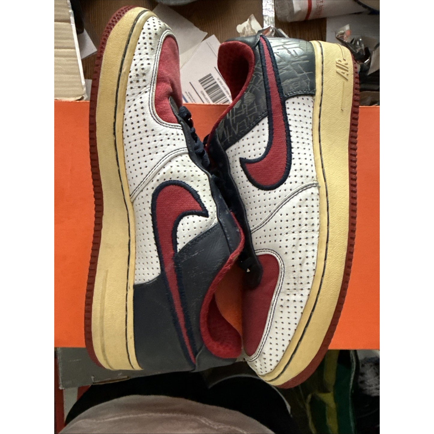 2007 Nike Air Force (1) Premium '07 (315180-161)Multicolor Low Sneakers Sz M/8