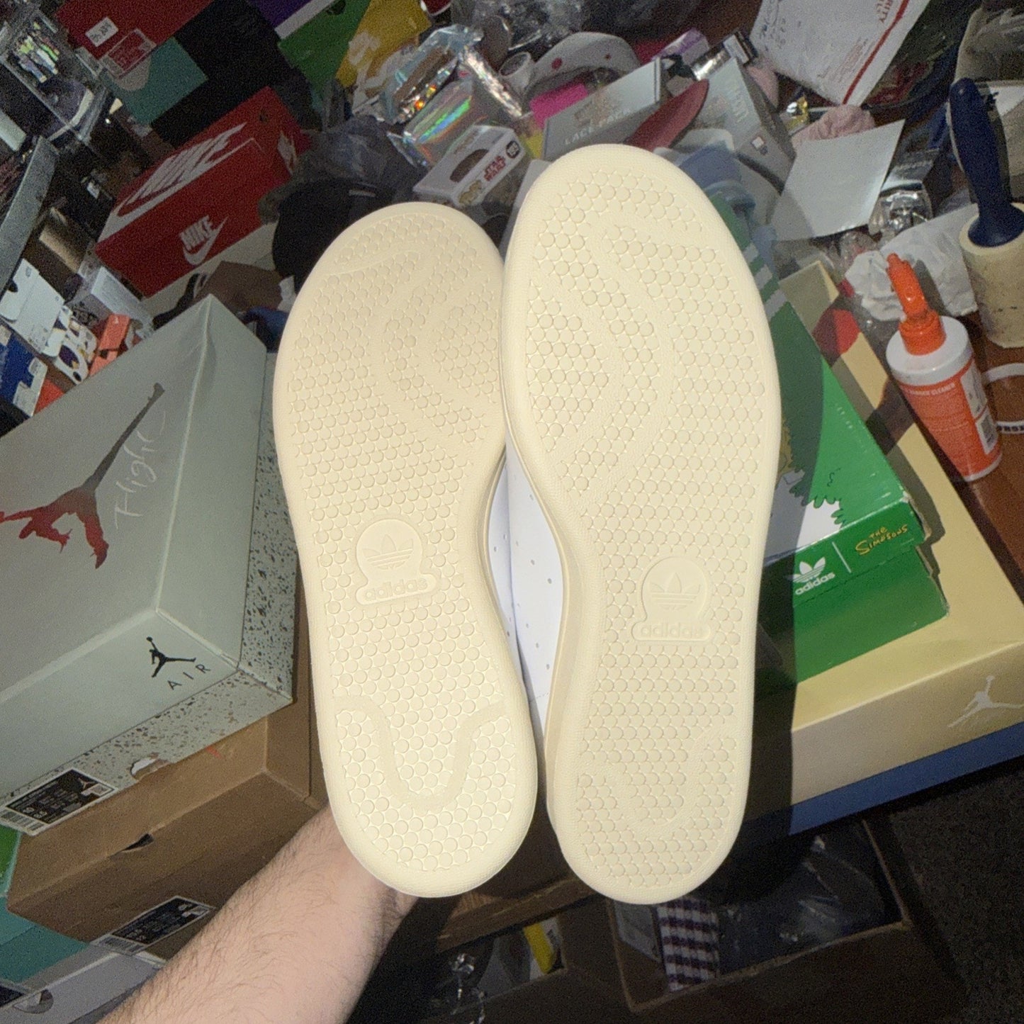 Size 9 Adidas Stan Smith x The Simpsons "Homer Simpson" Sneaker Sample Tagged