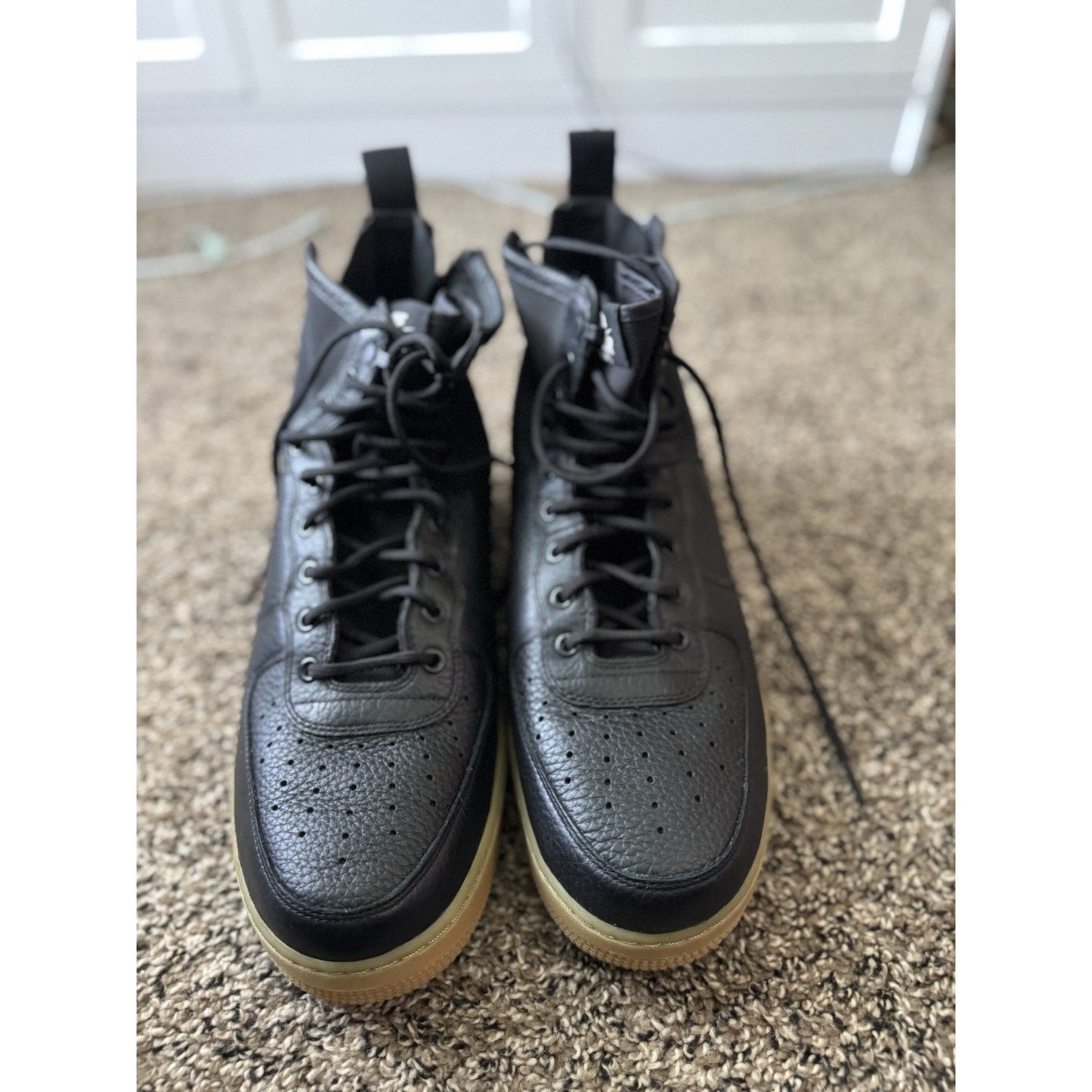Size 13 - Nike SF Air Force 1 Mid Black Gum