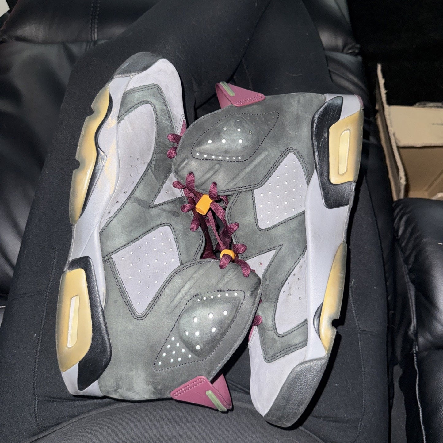 Air Jordan 6 Bordeaux Size 12