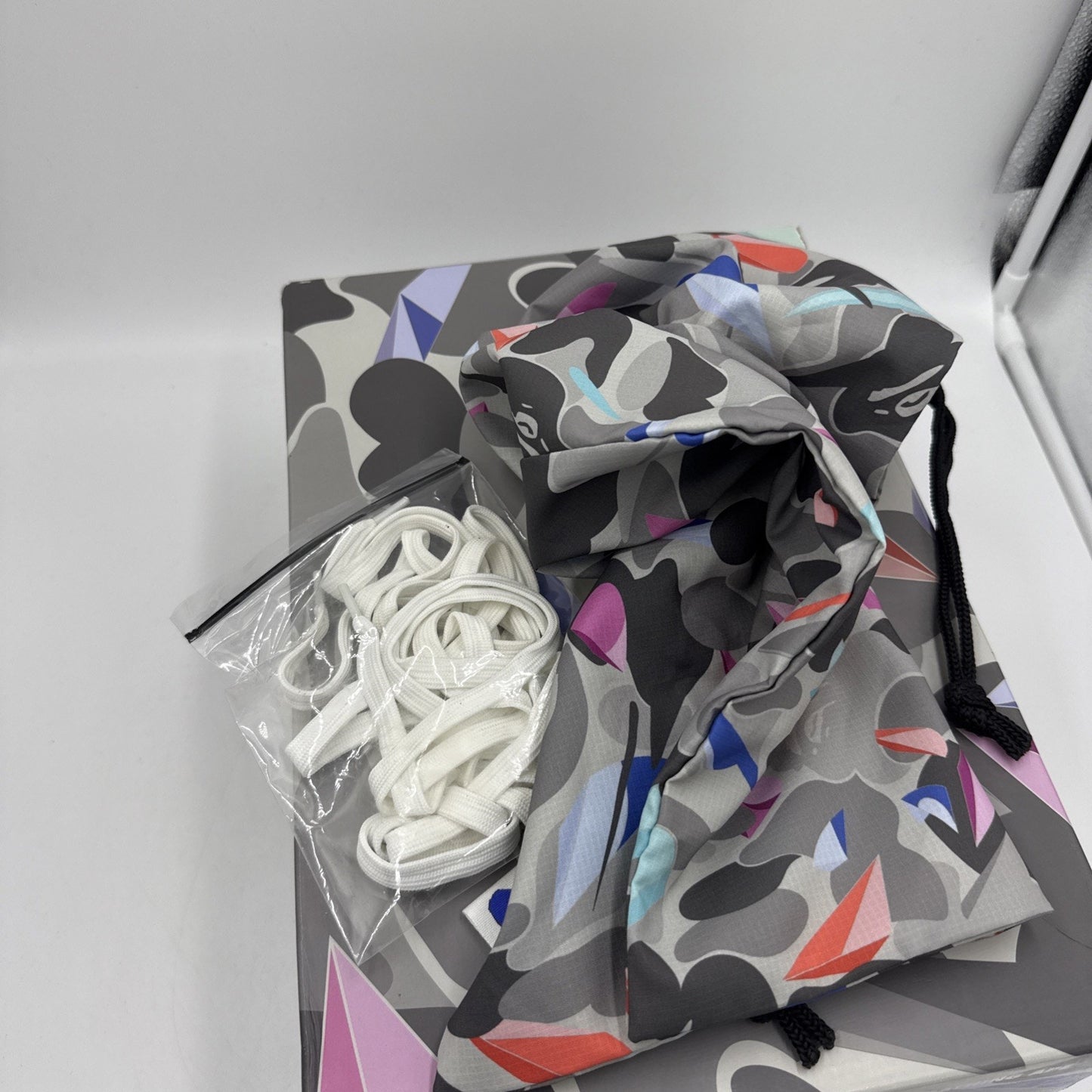 Size 8 - A Bathing Ape Louis De Guzman x Roadsta Grey Bape Bapesta