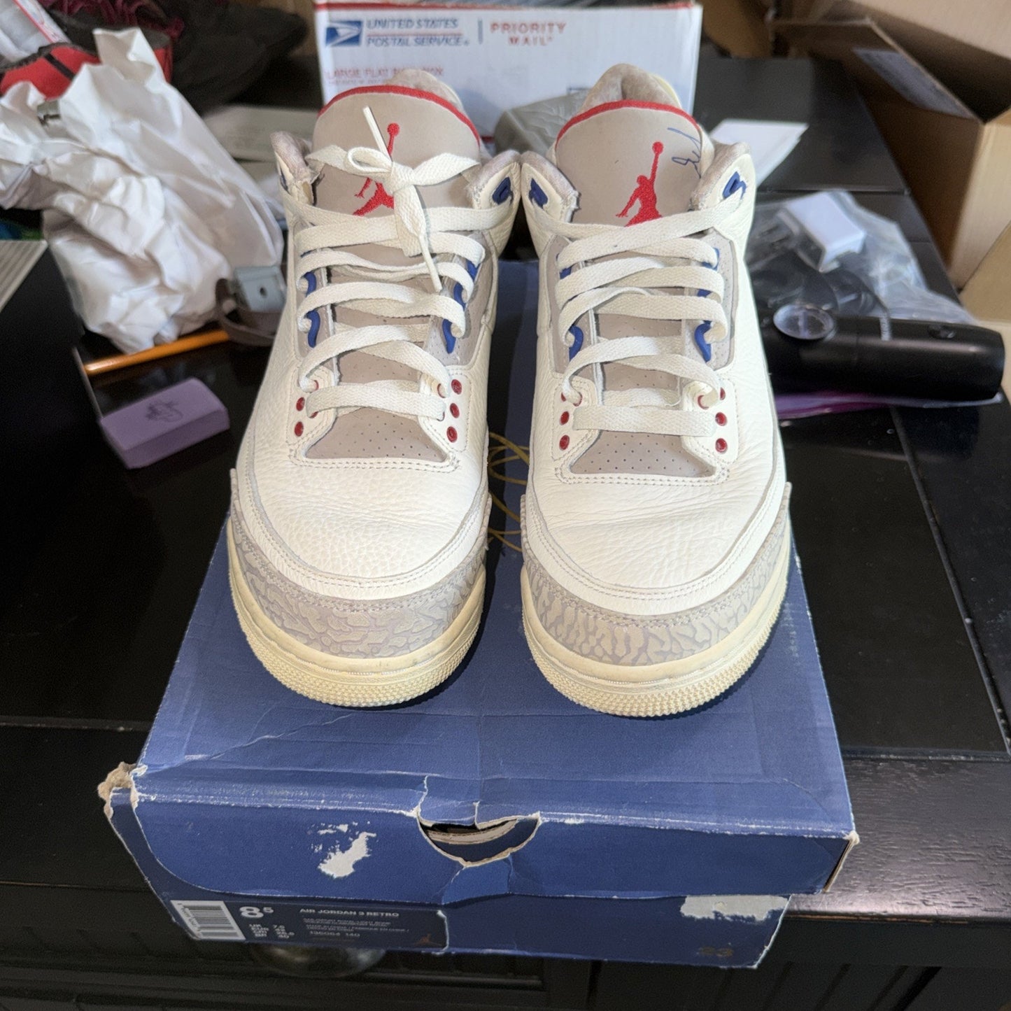 Size 8.5 - Air Jordan 3 Retro International Flight