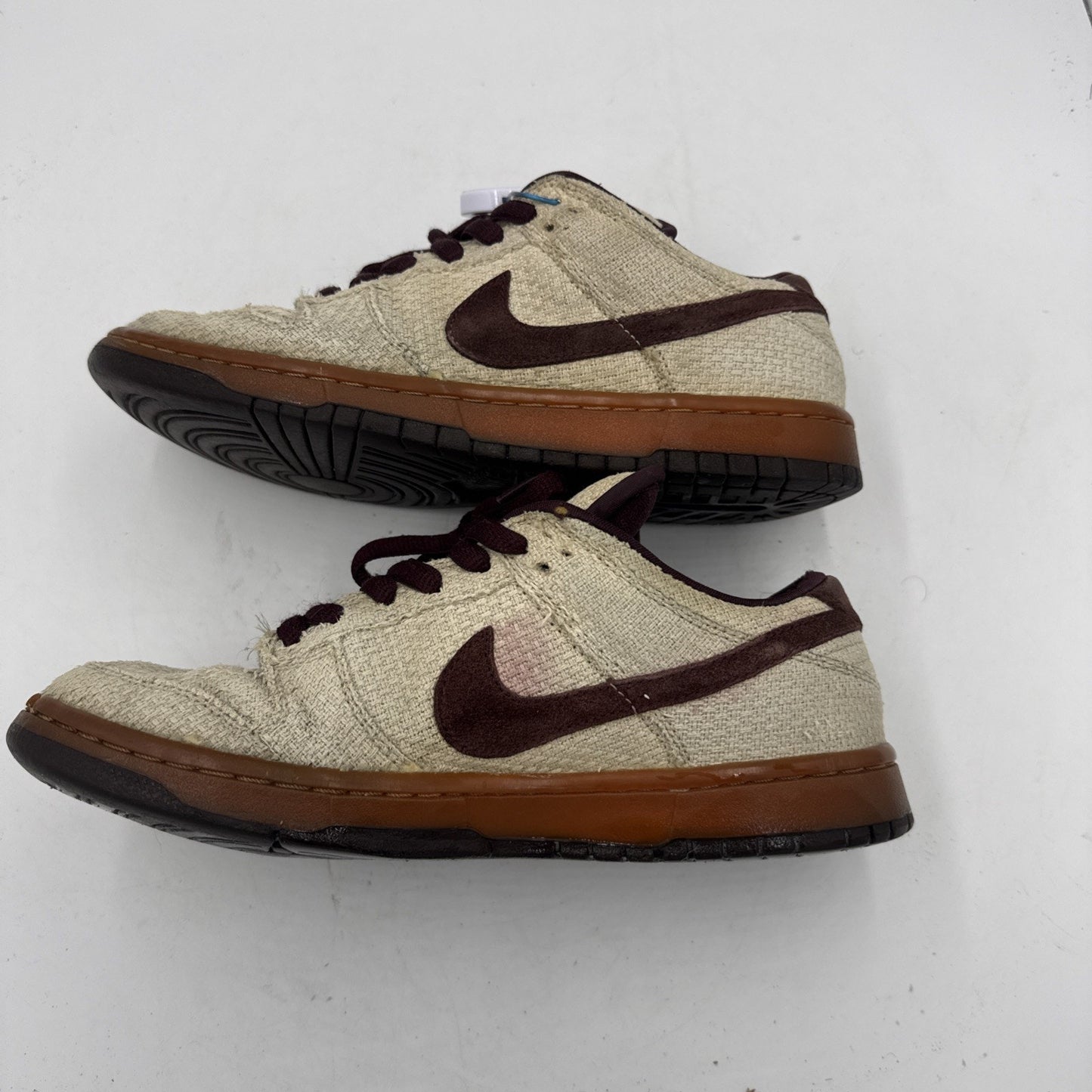 Size 8 - Nike Dunk Pro SB Low Red Mahogany