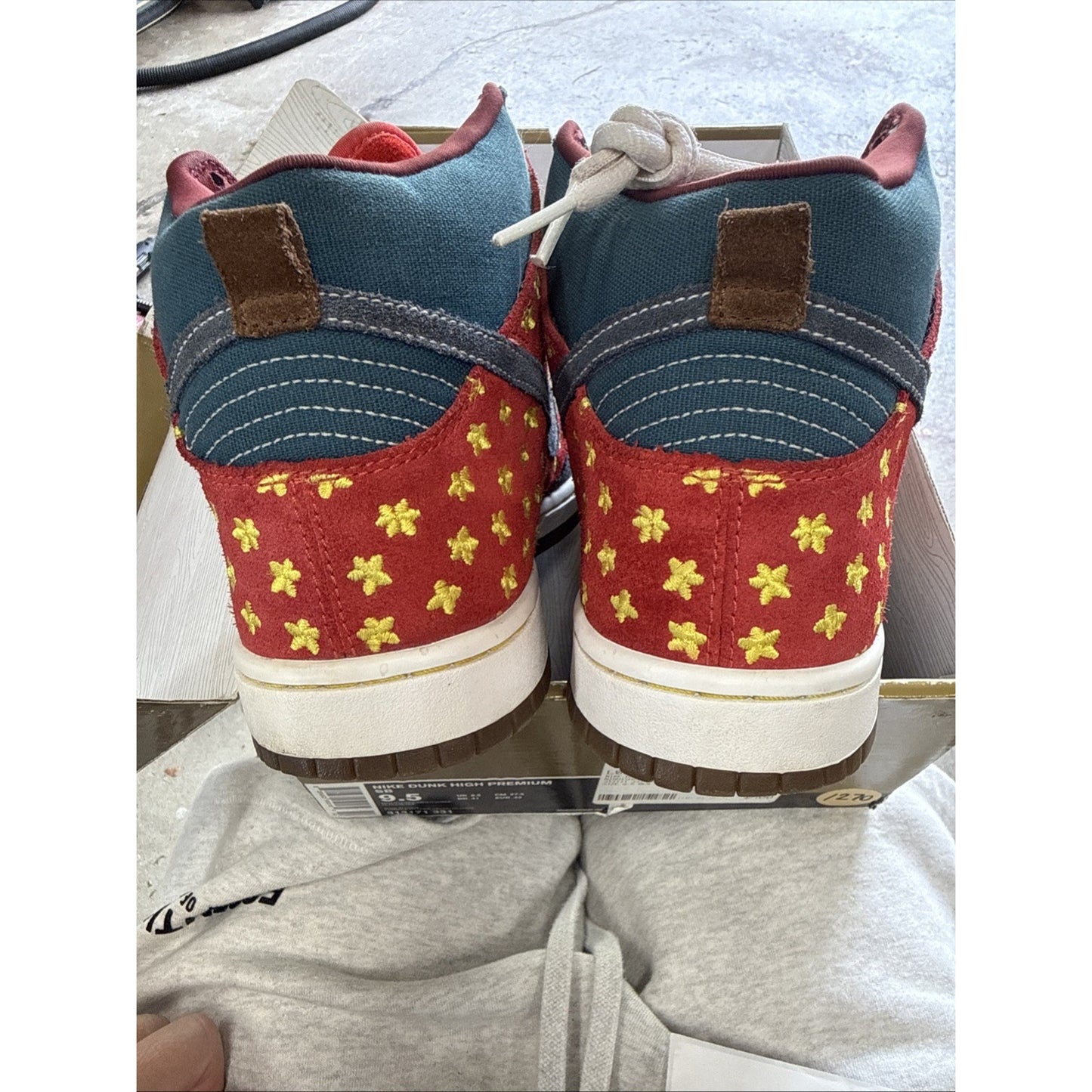 Nike Dunk High Sb Quagmires Size 9.5