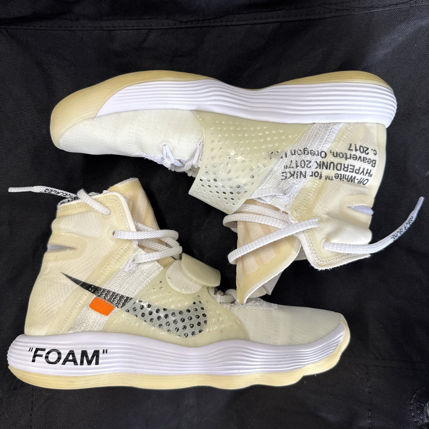 Nike Off-White x Hyperdunk 2017 Flyknit the Ten Size 8