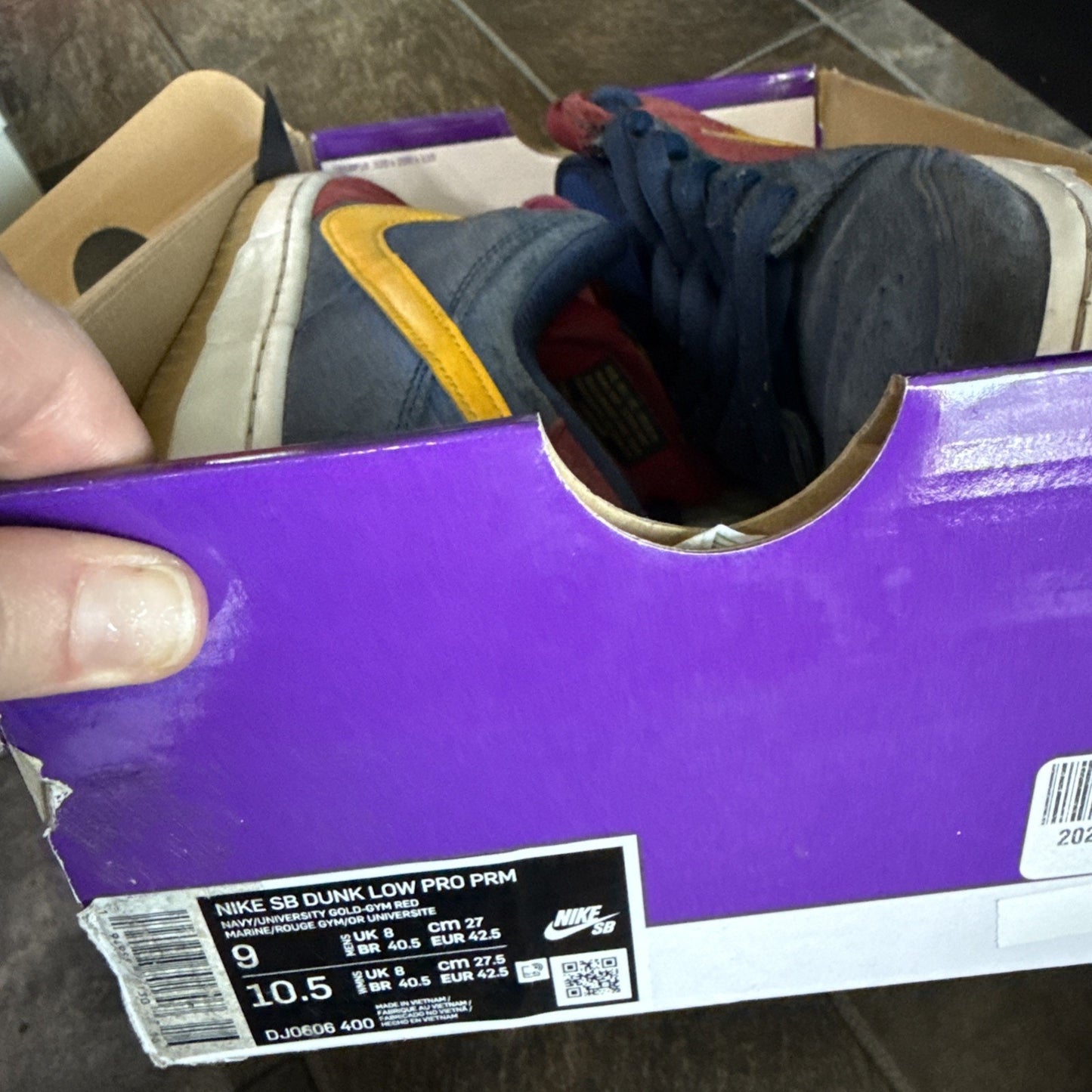 Nike Dunk SB Low Catalonia Size 9 Barcelona