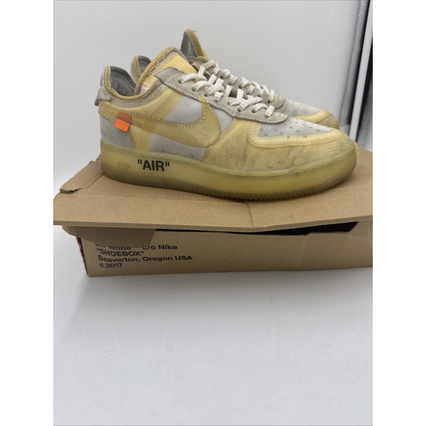 Size 7 - Nike Off-White x Air Force 1 Low The Ten