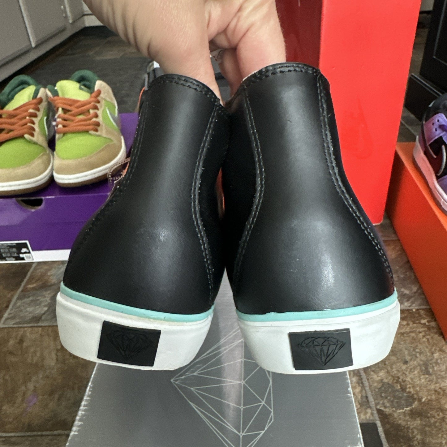 Diamond Supply Co. sneaker in the 'Brilliant Solid Pack' size 9 Sample Tagged