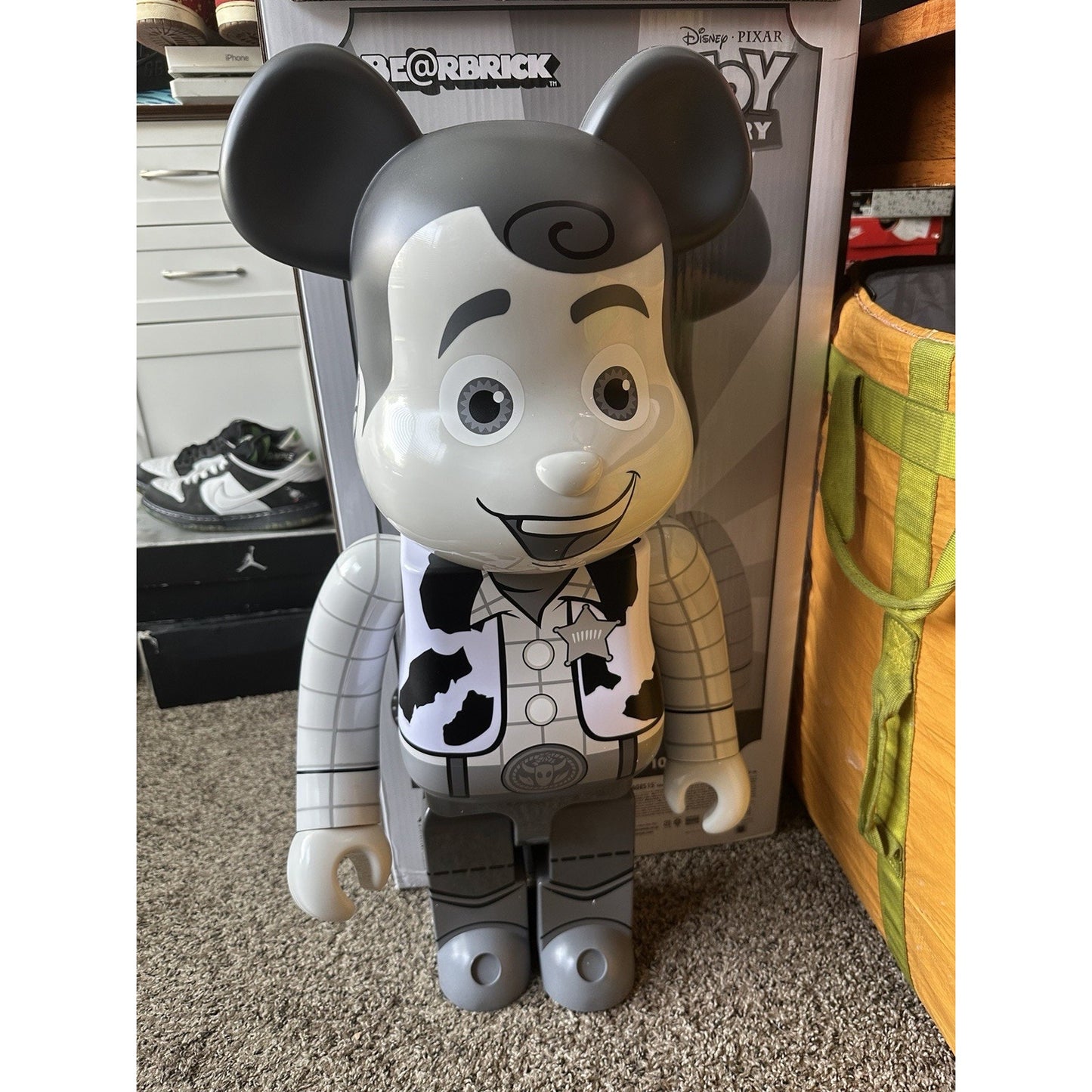 Bearbrick Woody 1000% Figure