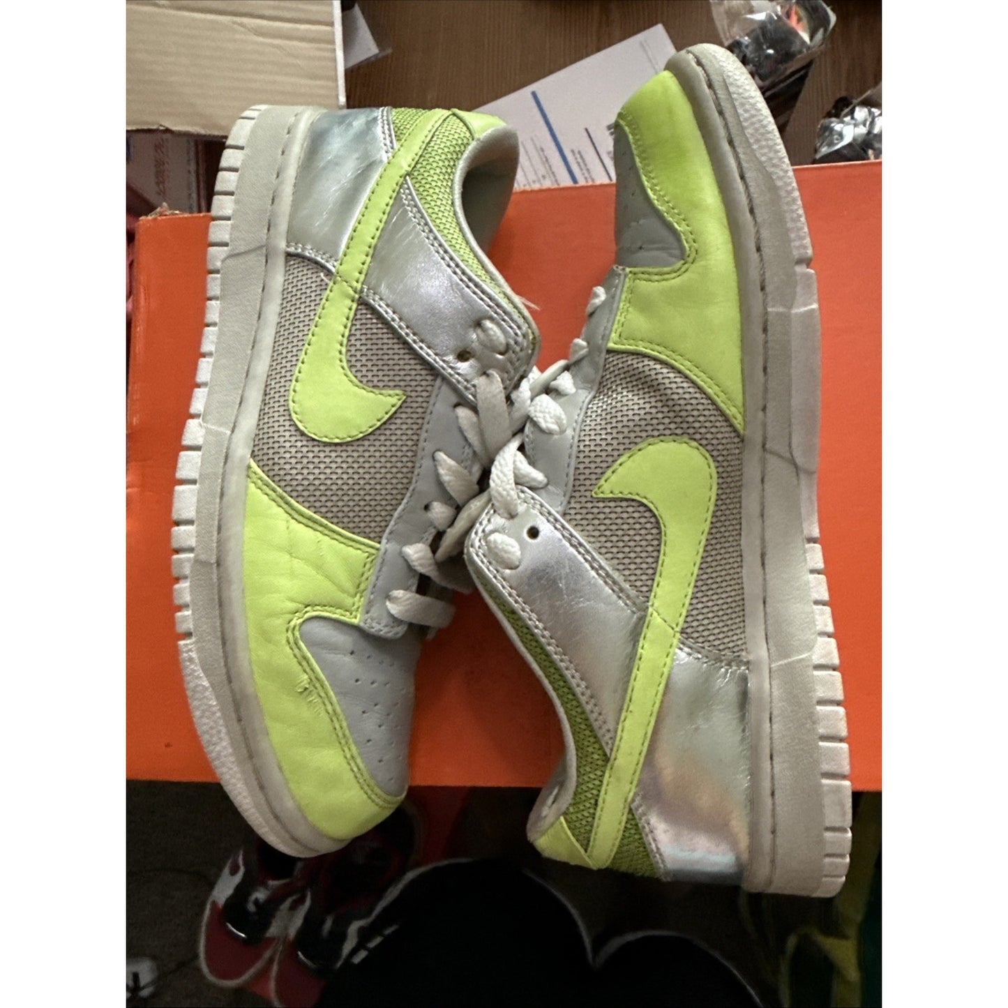Size 7 W Vintage New 2008 Nike Dunk 318638031 Good Condition