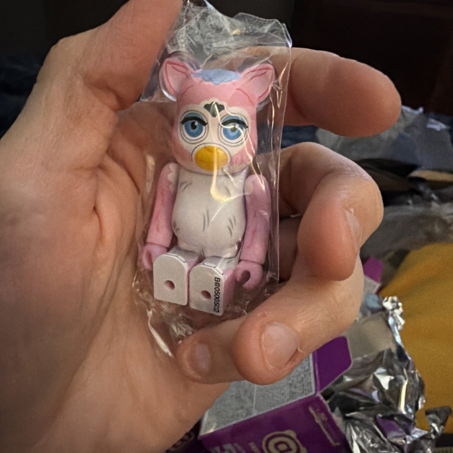 Medicom Toy Bearbrick Series 50 Artist Furby 100% Be@rbrick Figure
