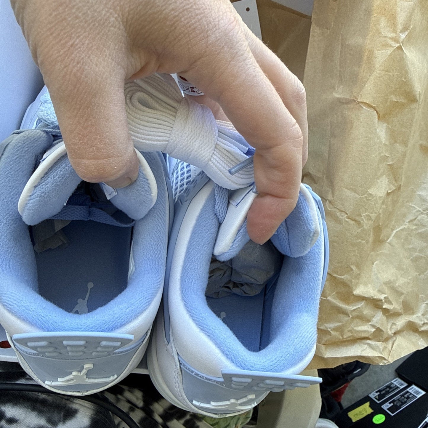 Size 8 - Air Jordan 4 Retro Forget Me Not W