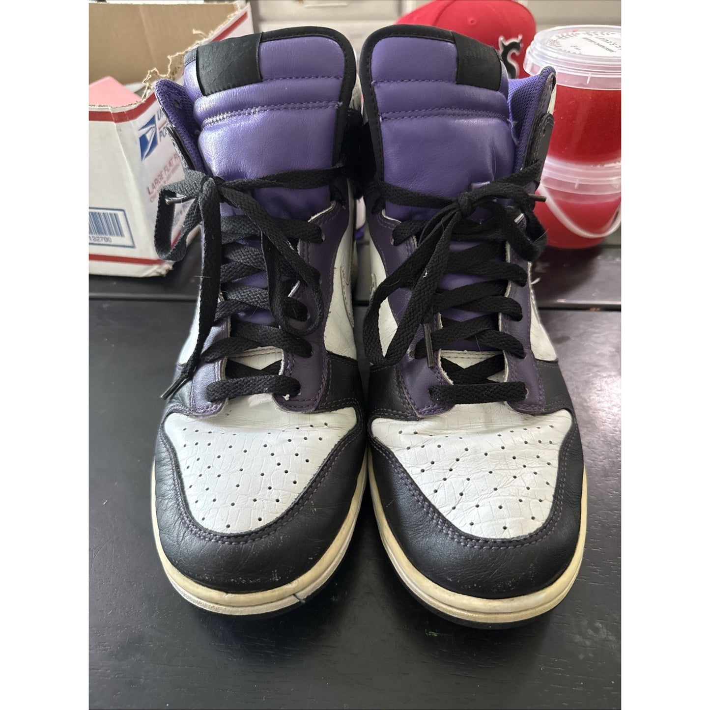 Size 11.5 - Nike Dunk Premium High Black