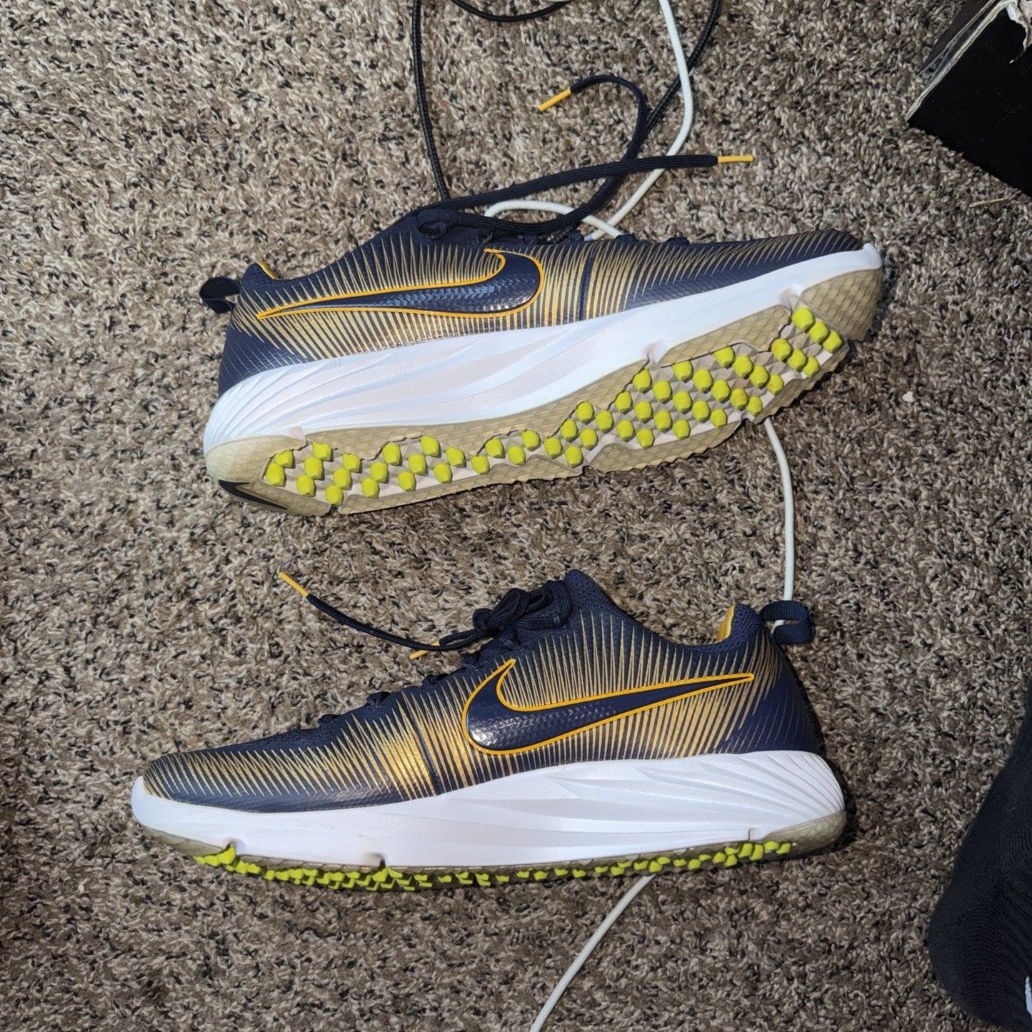 Size 15 - Nike Vapor Speed Turf PE Oregon Ducks Promo Sample