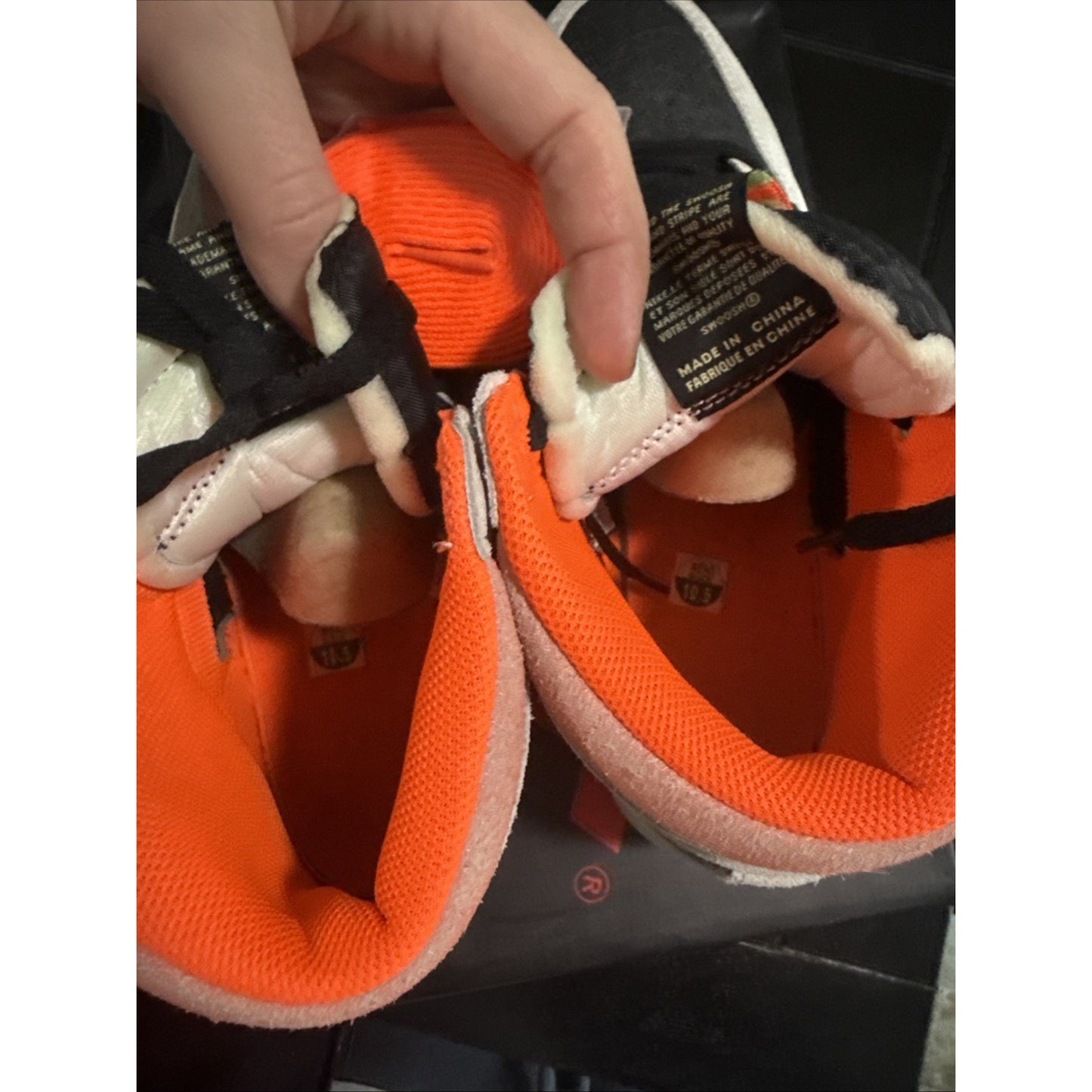 Size 10.5 - Air Jordan 1 Retro OG High Neutral Grey Hyper Crimson