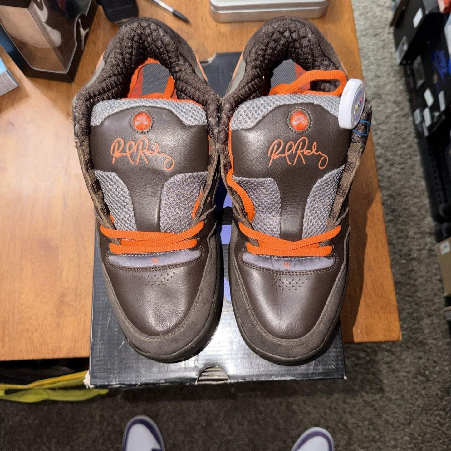 Size 10.5 - Nike Paul Rodriguez 2 Zoom Air Brown