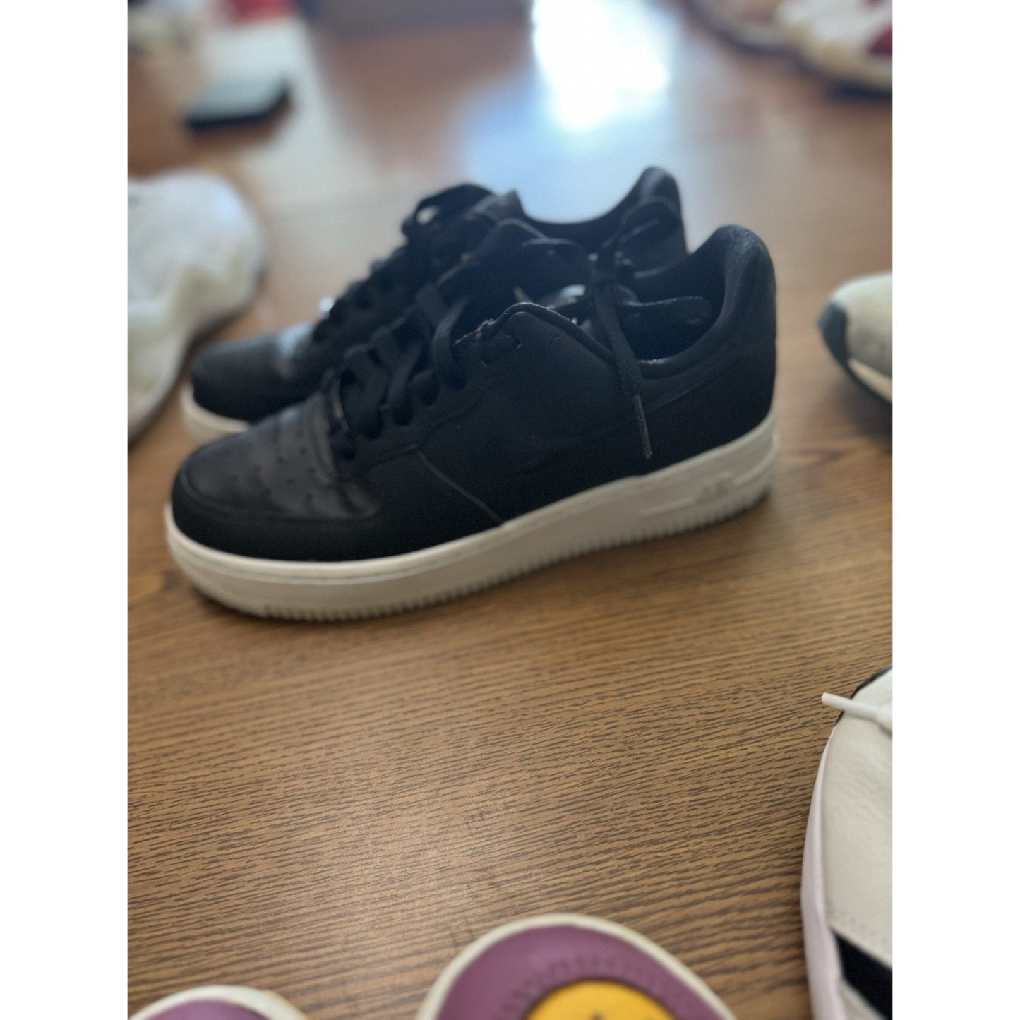 Size 7 - Nike Air Force 1 Low Black Iridescent W NBS194
