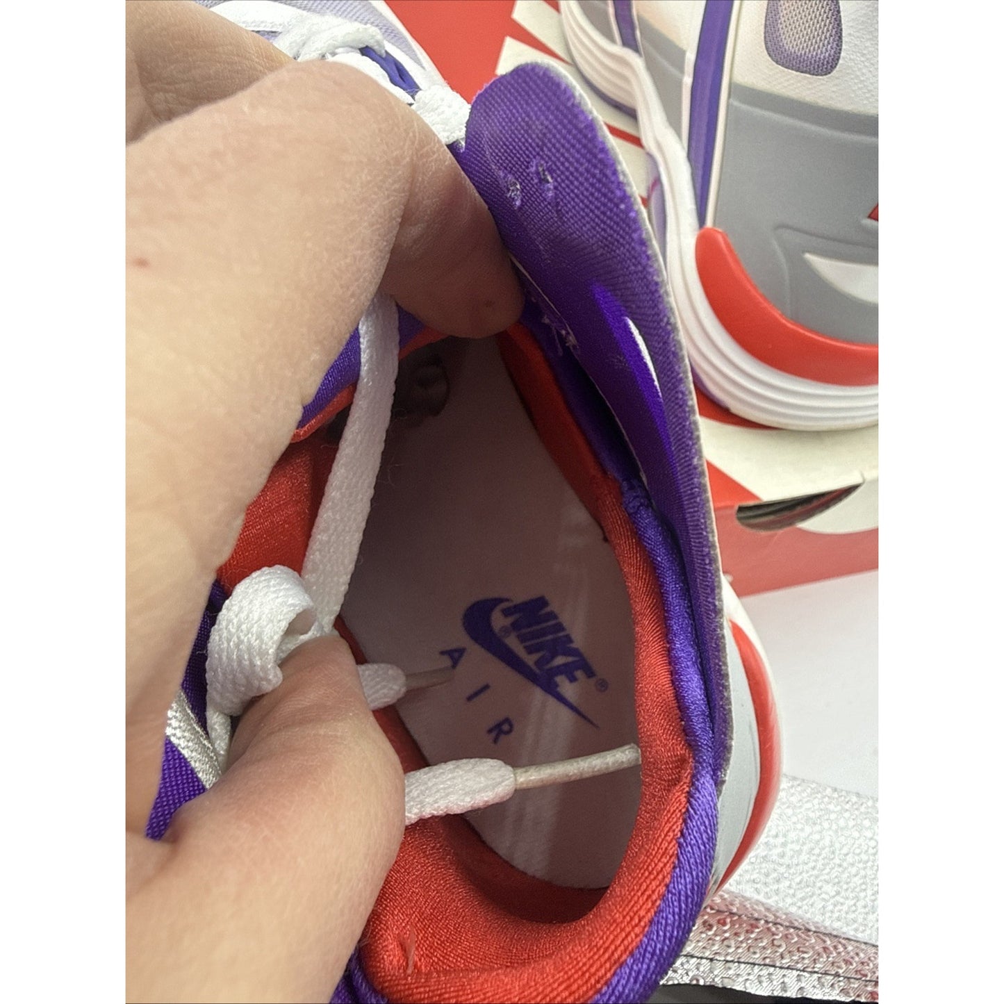 Size 8.5 - Nike Lunar 180 Trainer SC White Purple