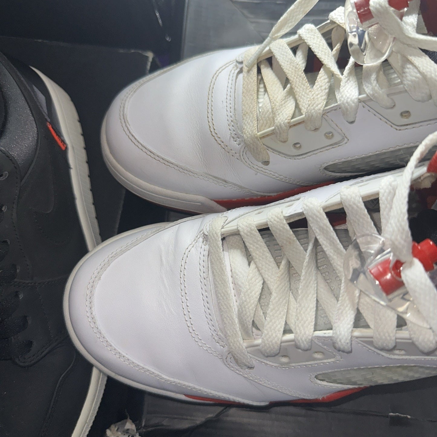 Size 9.5 - Air Jordan 5 Retro 2013 Fire Red