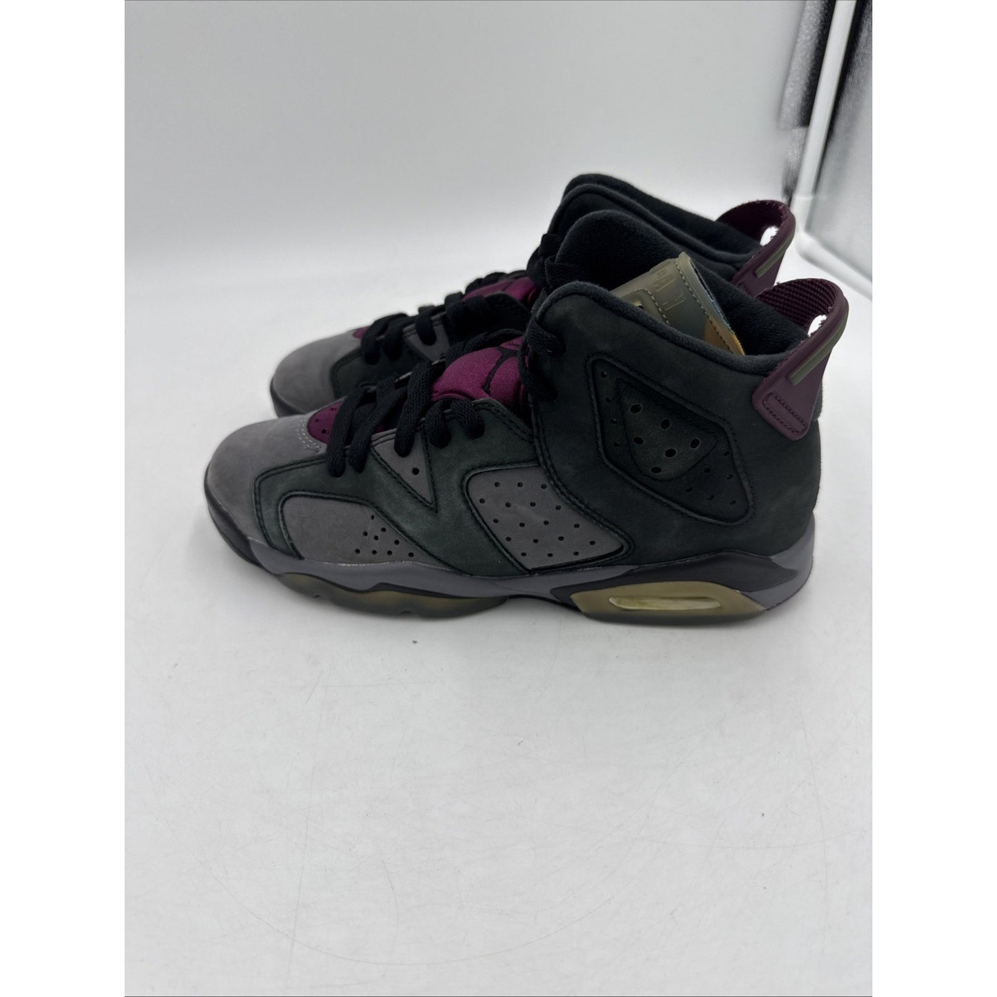 Size 5 (GS) - Jordan 6 Retro Mid Black - 384665-063