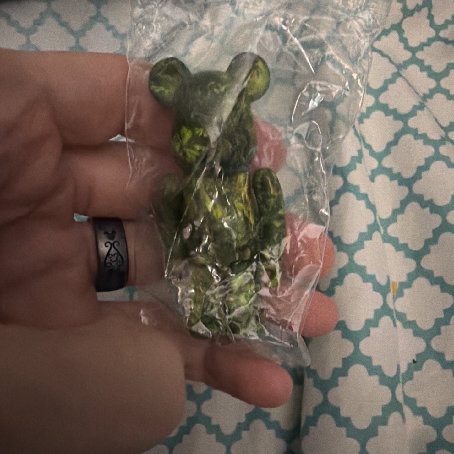 Medicom Toy Be@rbrick 100% Series 45 Pattern Jungle Green S45 Art Toy Bearbrick