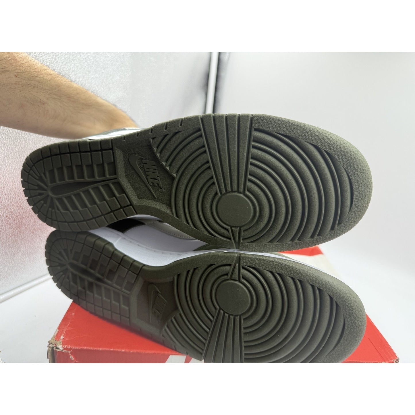 Size 12 - Nike Dunk Low Oil Green