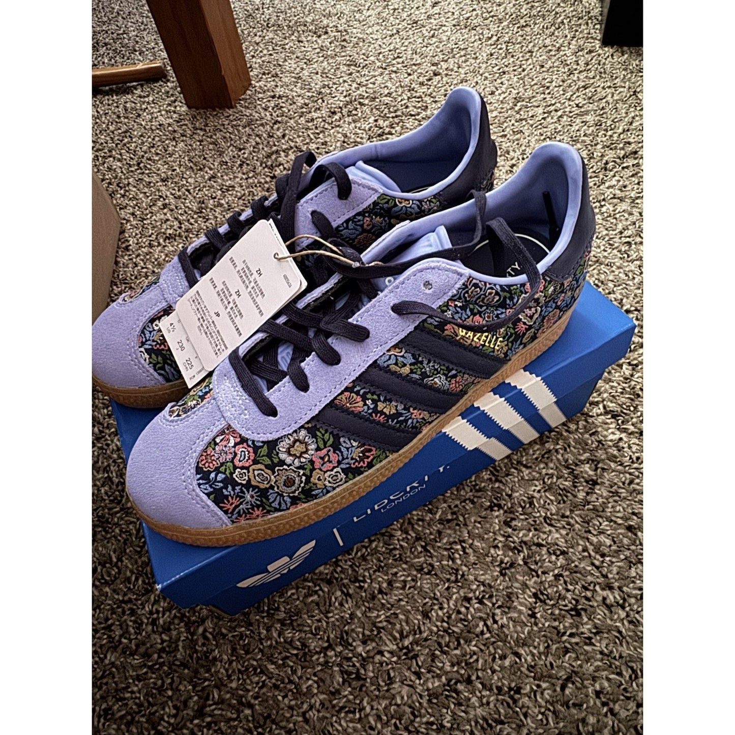 Size 4.4y Liberty London x Gazelle J Floral Embroidery BS340