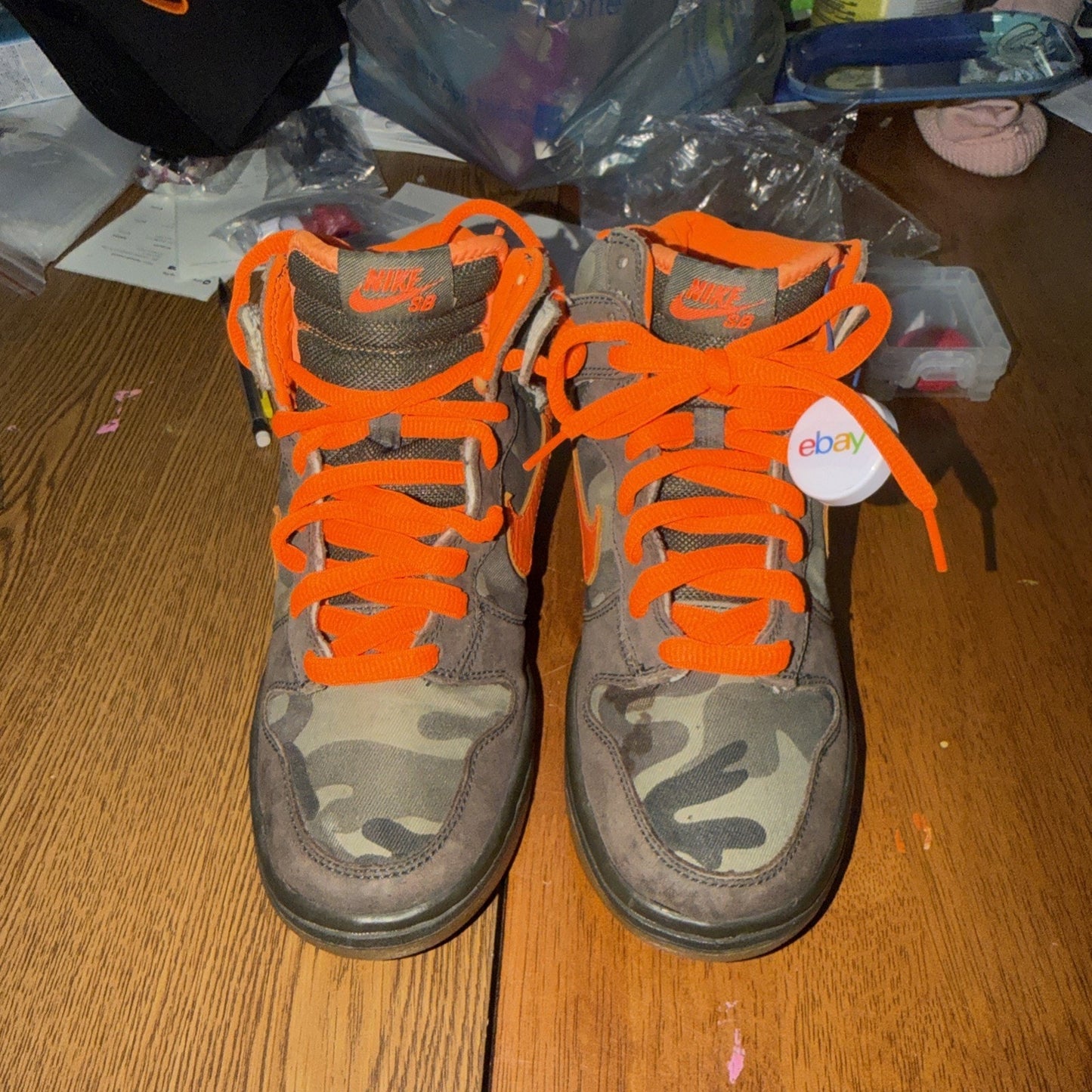 Nike Dunk High Pro SB Brian Anderson Camo Size 6 305050-281