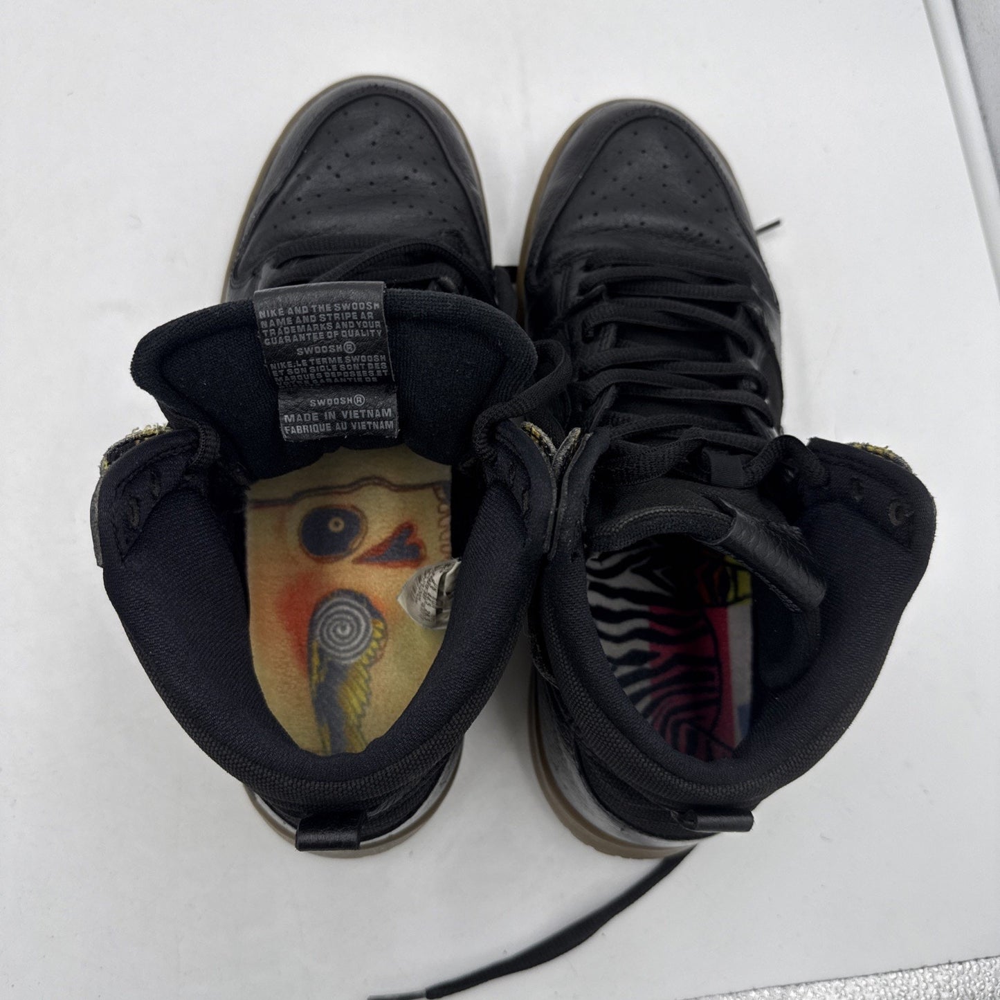 Size 10.5 - Nike AntiHero x SB Zoom Dunk Pro High Antihero