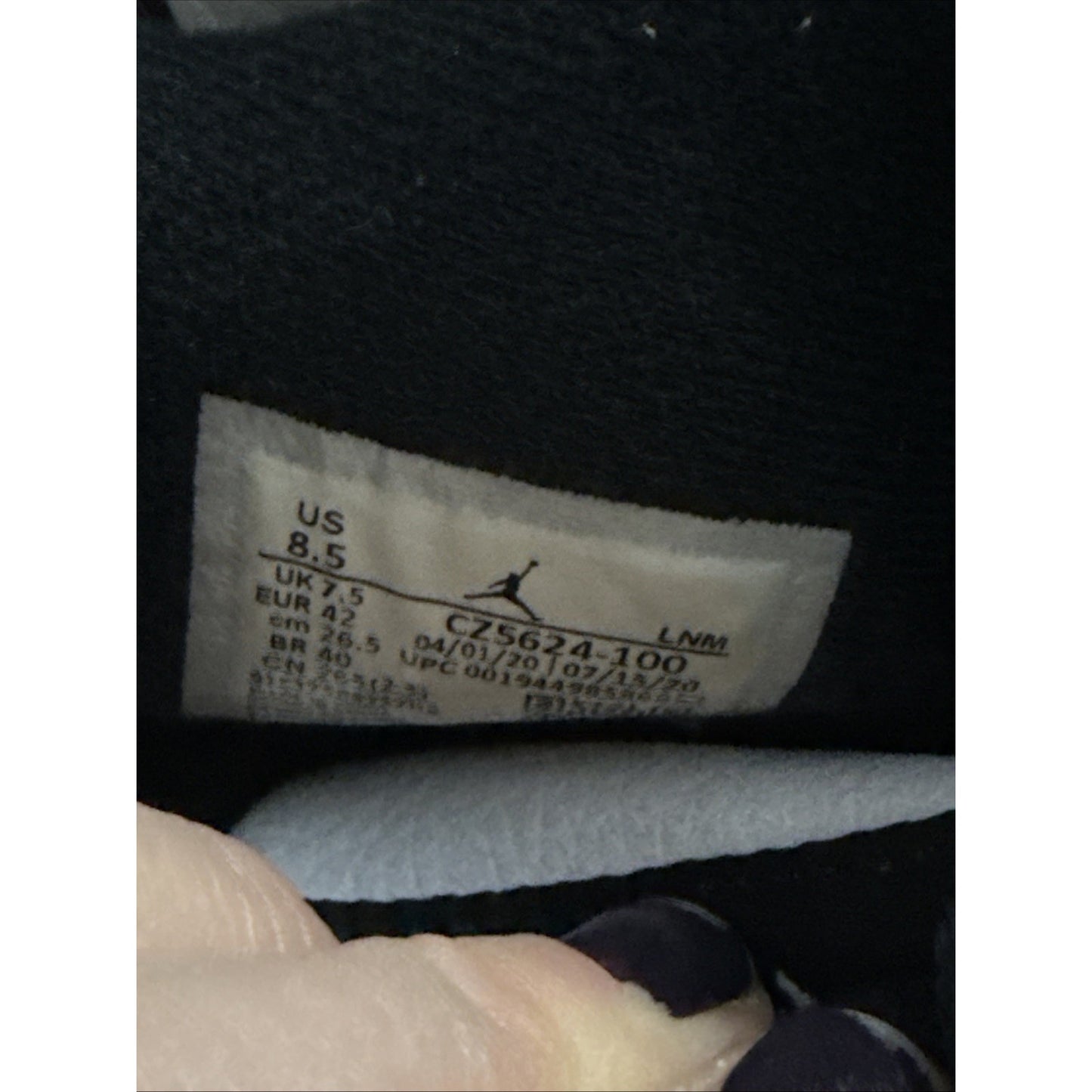 Size 9.5 - Jordan 4 Retro x Paris Saint-Germain Bordeaux 2020