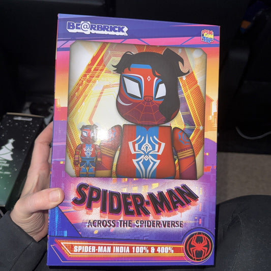 BE@RBRICK Spider-Man India (Across the Spider-Verse) – Brand New Sealed