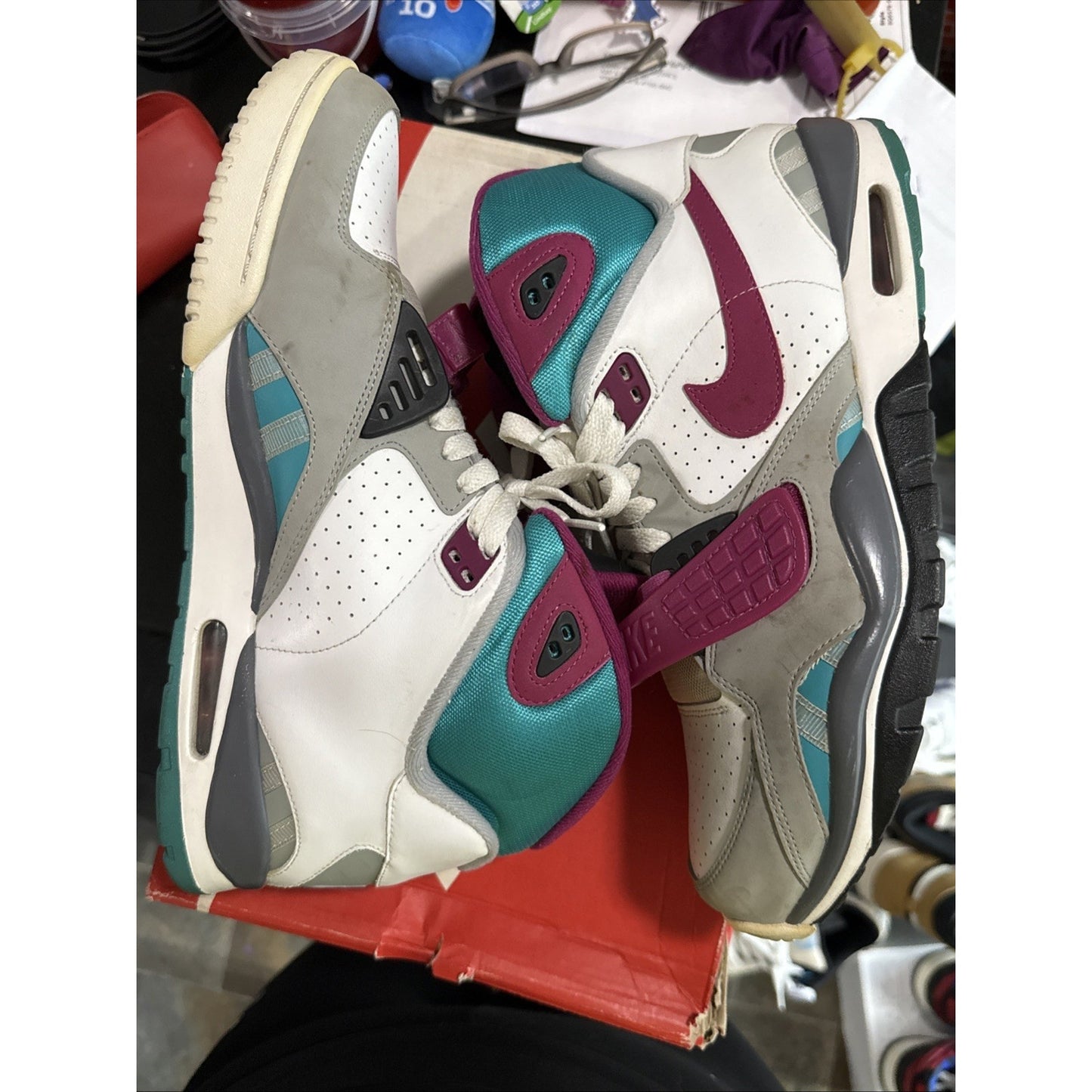 Size 11 - Nike Air Trainer SC 2 White Magenta