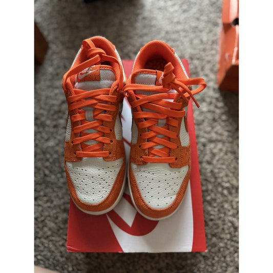 Size 8 - Nike Dunk Low Cracked Orange W BS349