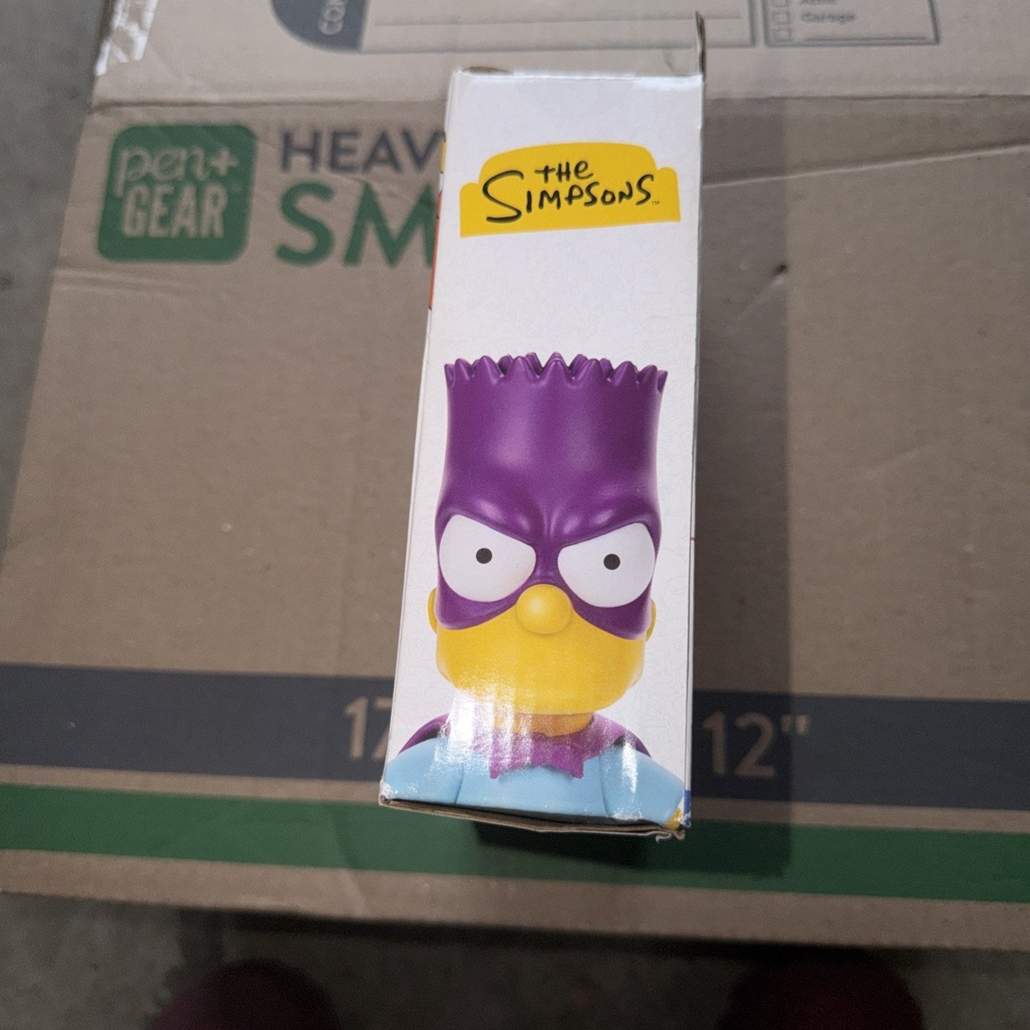 Brand New Sealed The Simpsons Bartman 3.5 Inch figure with loose 2.5in Homer