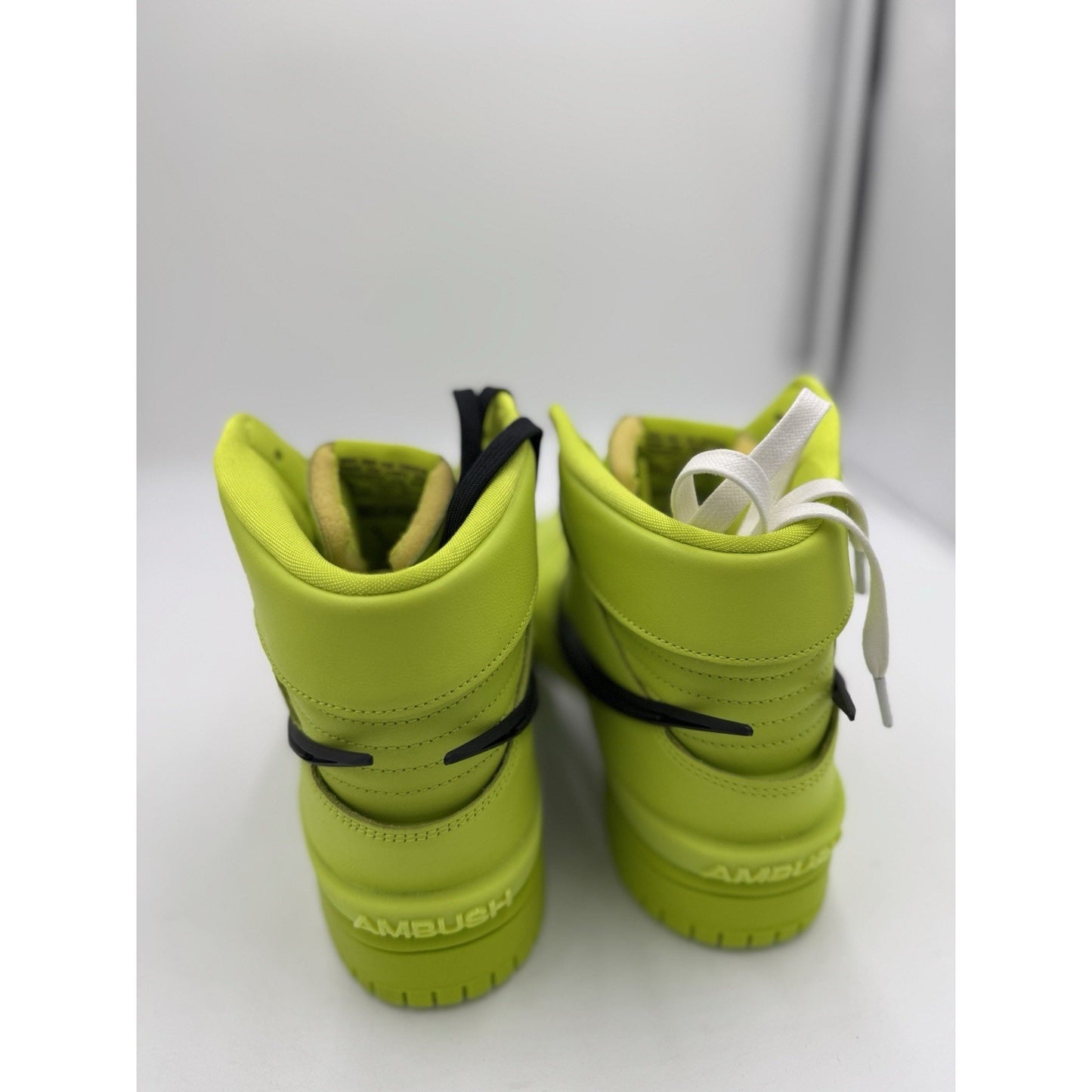 Size 11 - Nike AMBUSH x Dunk High Flash Lime