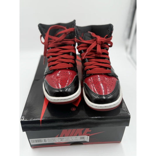 Size 5.5 (GS) - Jordan 1 Retro OG High Patent Bred BS601