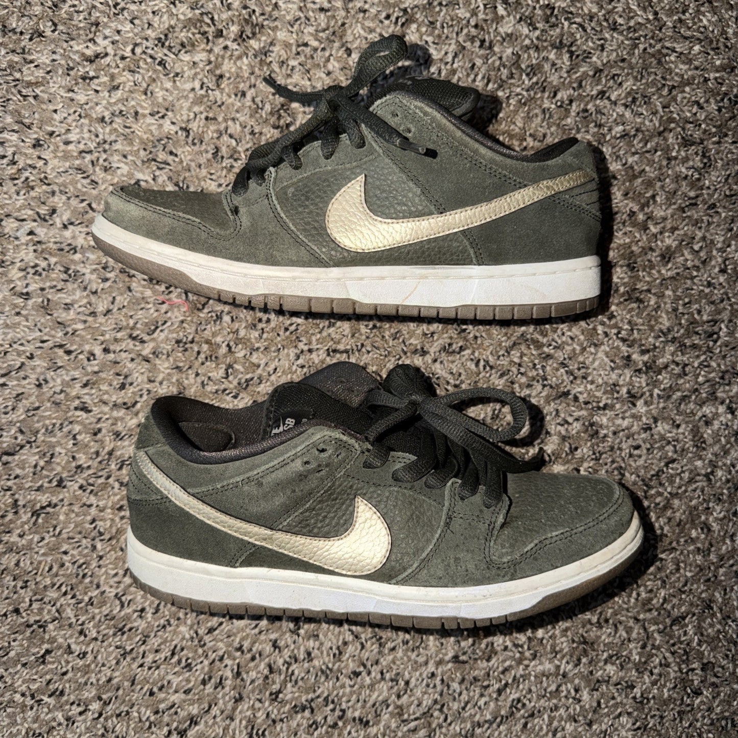 Size 7 - Nike Dunk Pro SB Low Sequoia White Gum