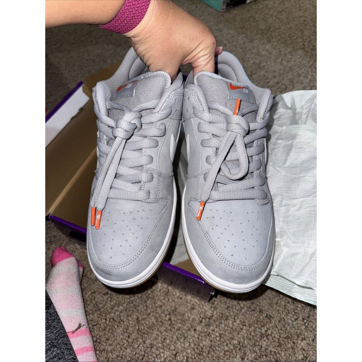 Size 11 - Nike SB Dunk Low Wolf Grey Gum