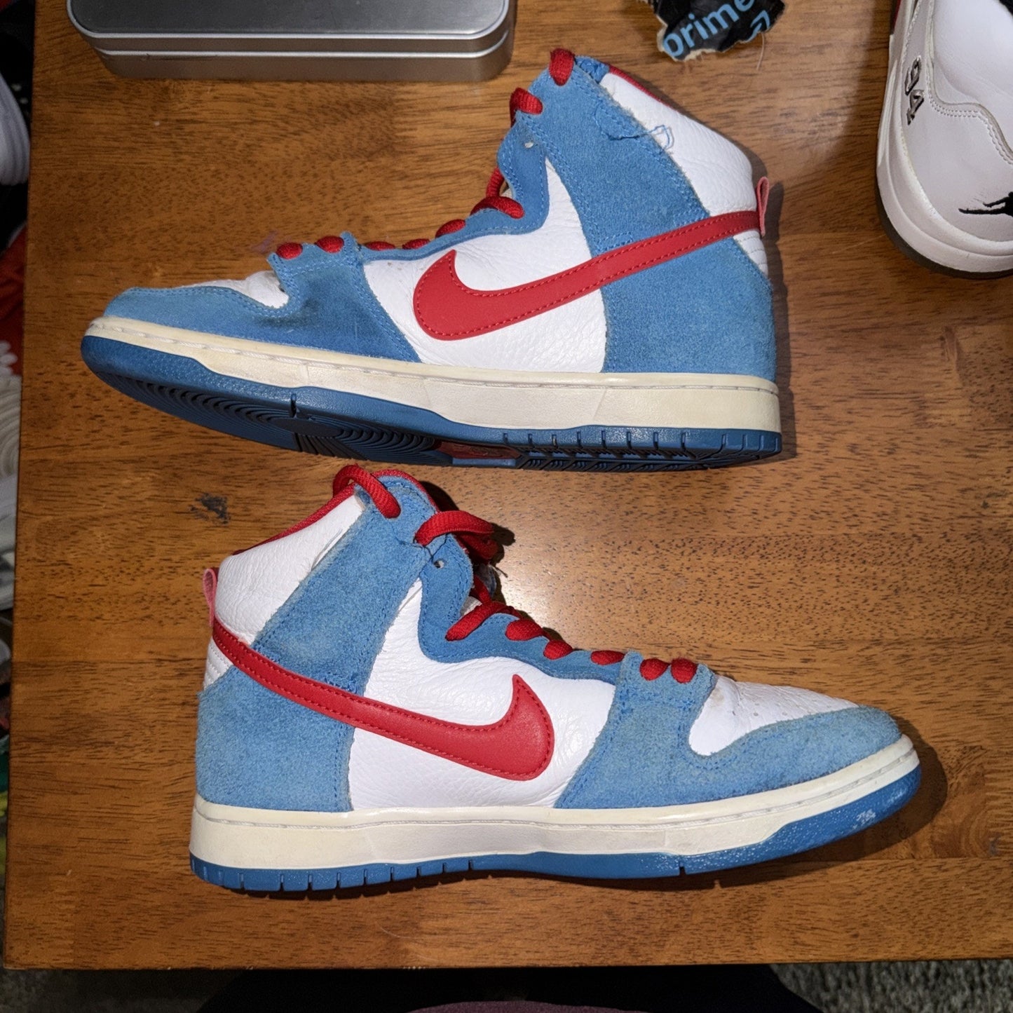 Size 7 - Nike Dunk SB High Doraemon