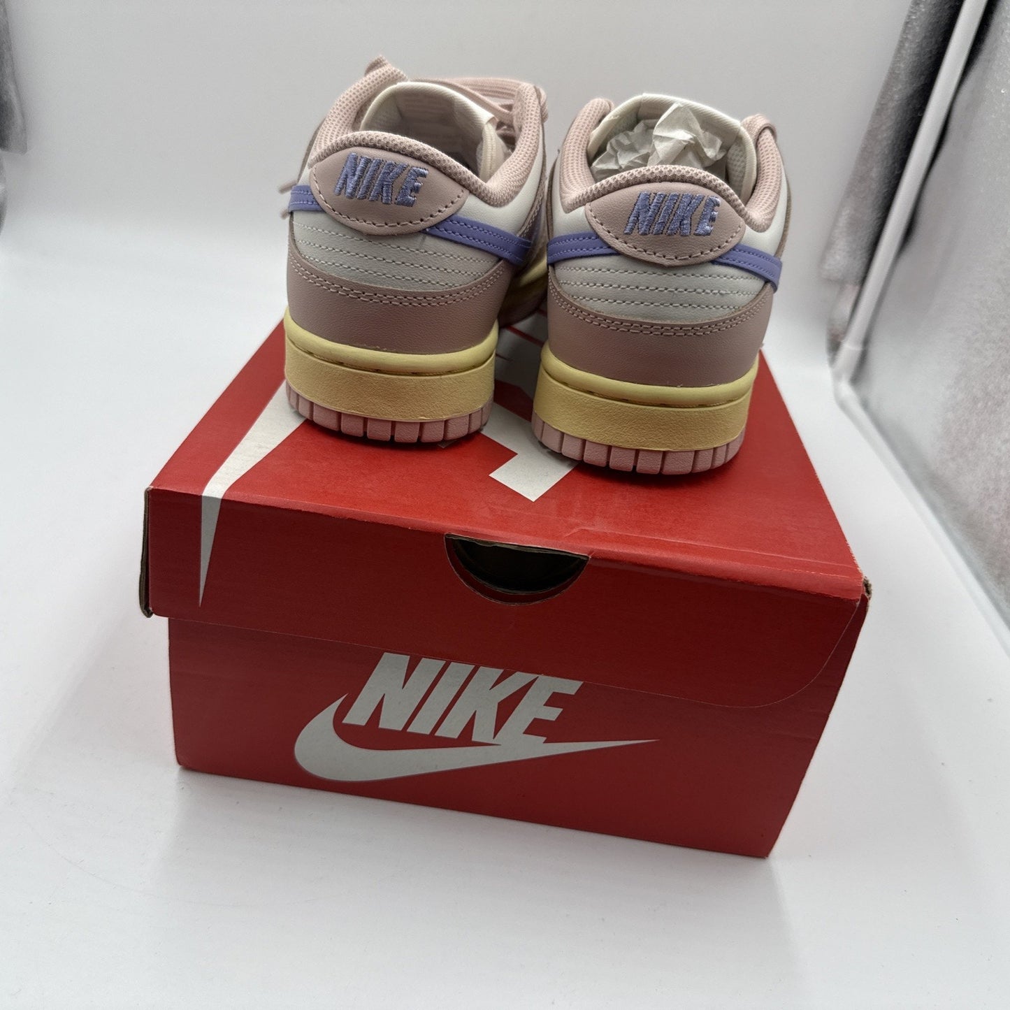 Size 7.5 - Nike Dunk Low Pink Oxford W