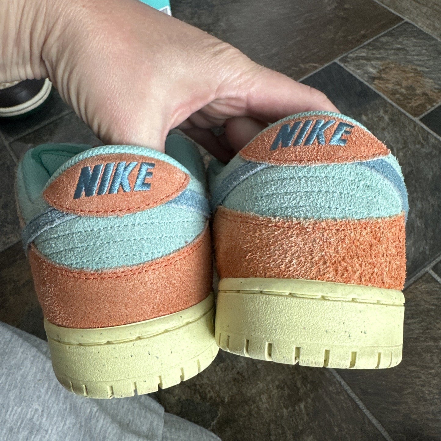 Size 11 - Nike Dunk SB Low Orange Emerald Rise