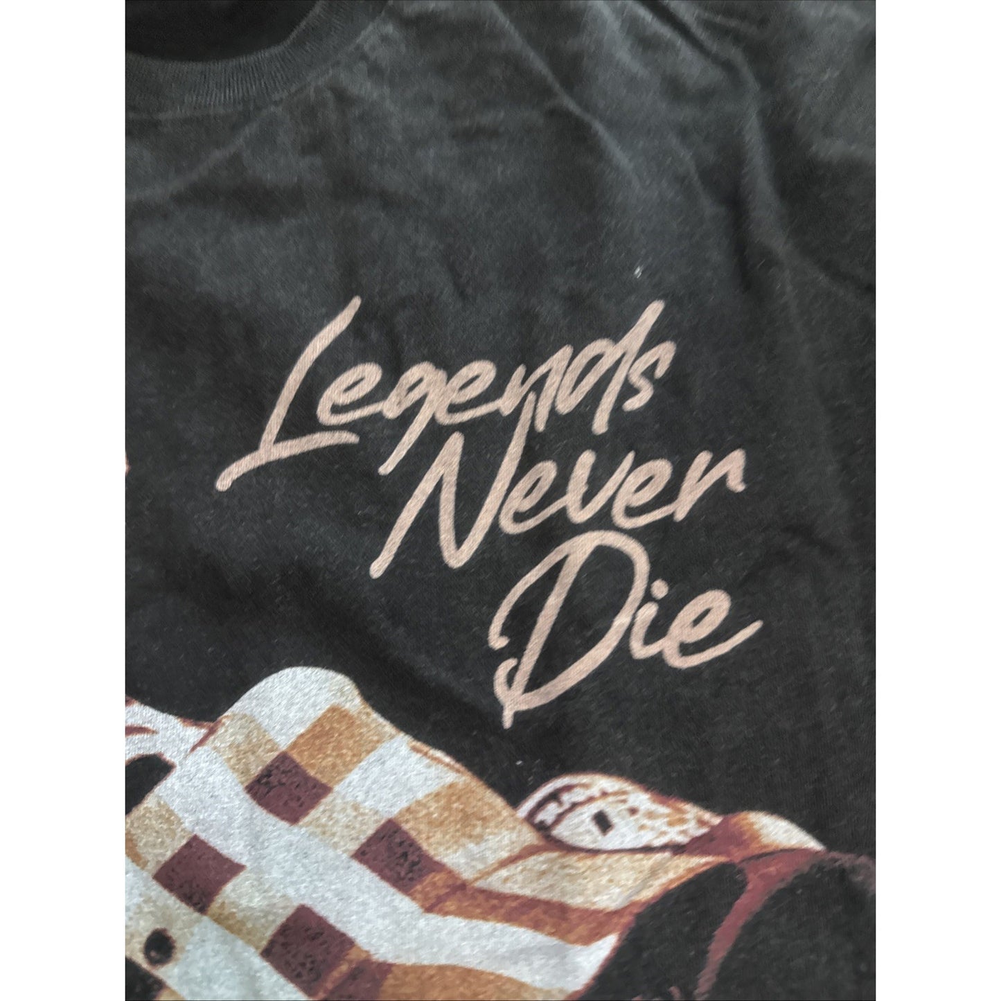 Size Xl Rod Wave Official Merch Legends Never Die Tshirt