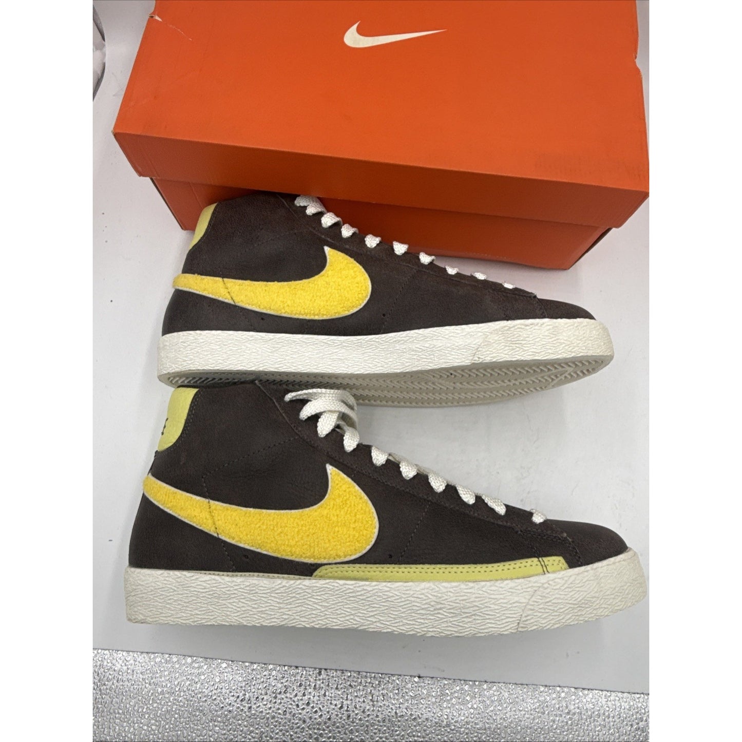 Size 13 - Nike Blazer Supreme High Brown Oregon 2007 Rare
